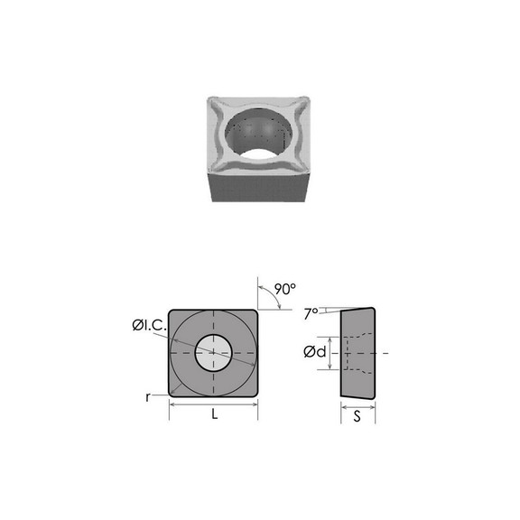 ABS Import Tools SCMT 431 EM nc TiAIN COATED CARBI...