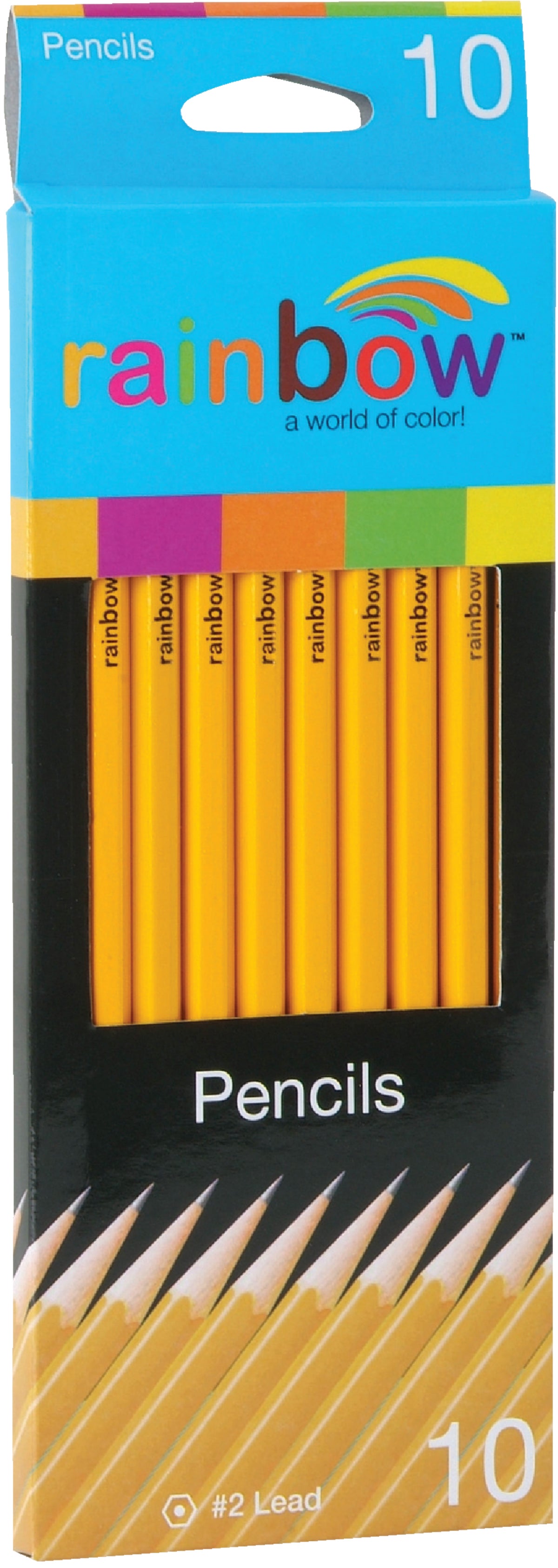 Rainbow No. 2 Lead Pencils Yellow (Pack of 12)