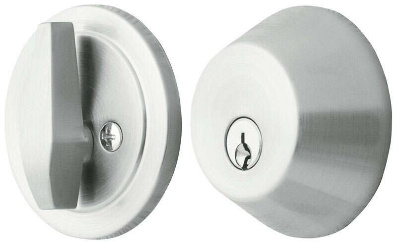 Ace Satin Nickel Chrome Single Cylinder Deadbolt