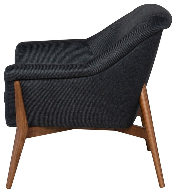 Cedalion Occasional Chair Storm Gray   Midcentury   Armchairs And Accent Chairs   by V.S.D Furniture  Houzz