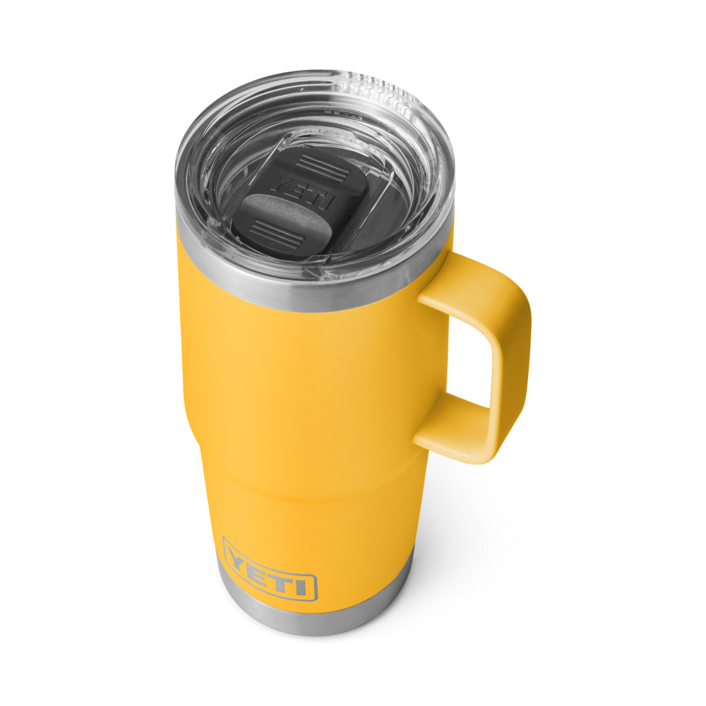 Yeti Rambler 20oz Travel Mug with Stronghold Lid Alpine Yellow