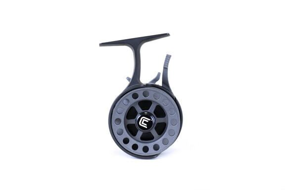 Clam 14480 Gravity Reel   LH Retrieve  Graphite