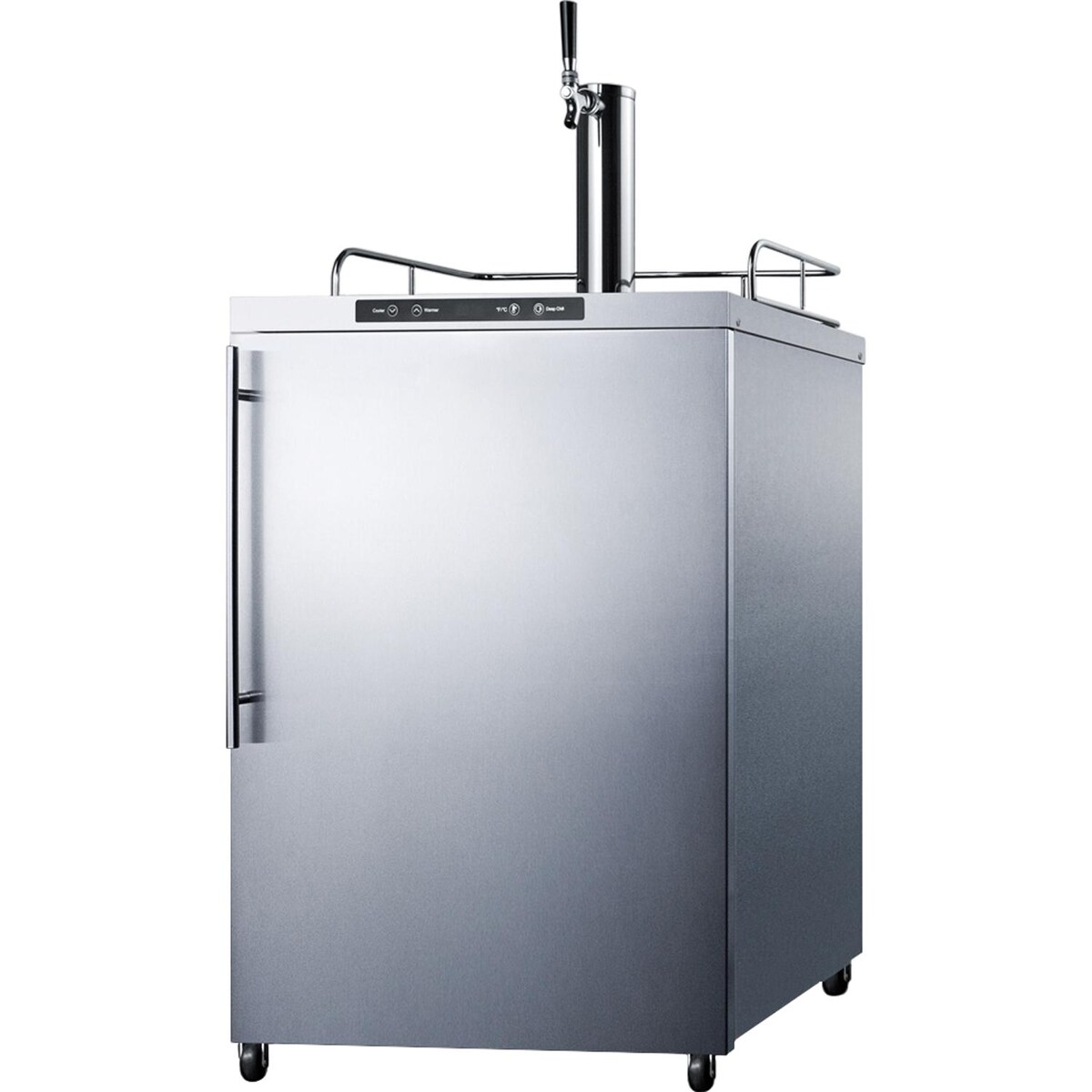 Summit Commercial 24-Inch 5.6 Cu. Ft. Outdoor Rated Single Tap Beer Dispenser / Kegerator