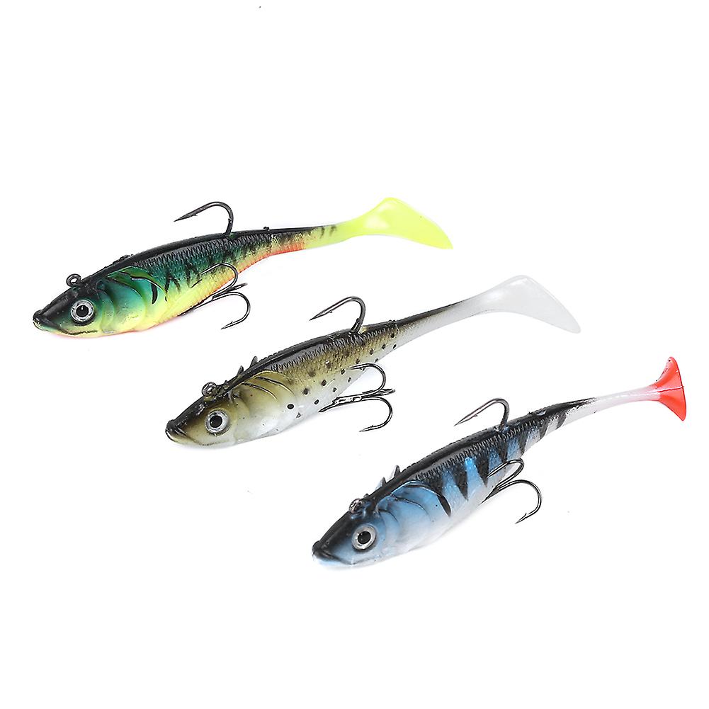 Coating T Tail Soft Artificial Simulation Lure Bait Sea Fishing Weever Luring Accessory Coating Soft Lure