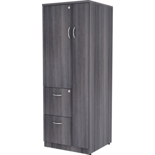 Lorell Relevance Tall Storage Cabinet - 2-Drawer (69659)