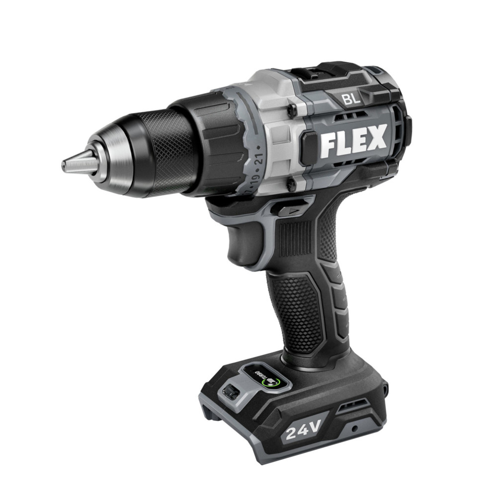 FLEX 24V 1/2 2 Speed Drill Driver With Turbo Mode Bare Tool