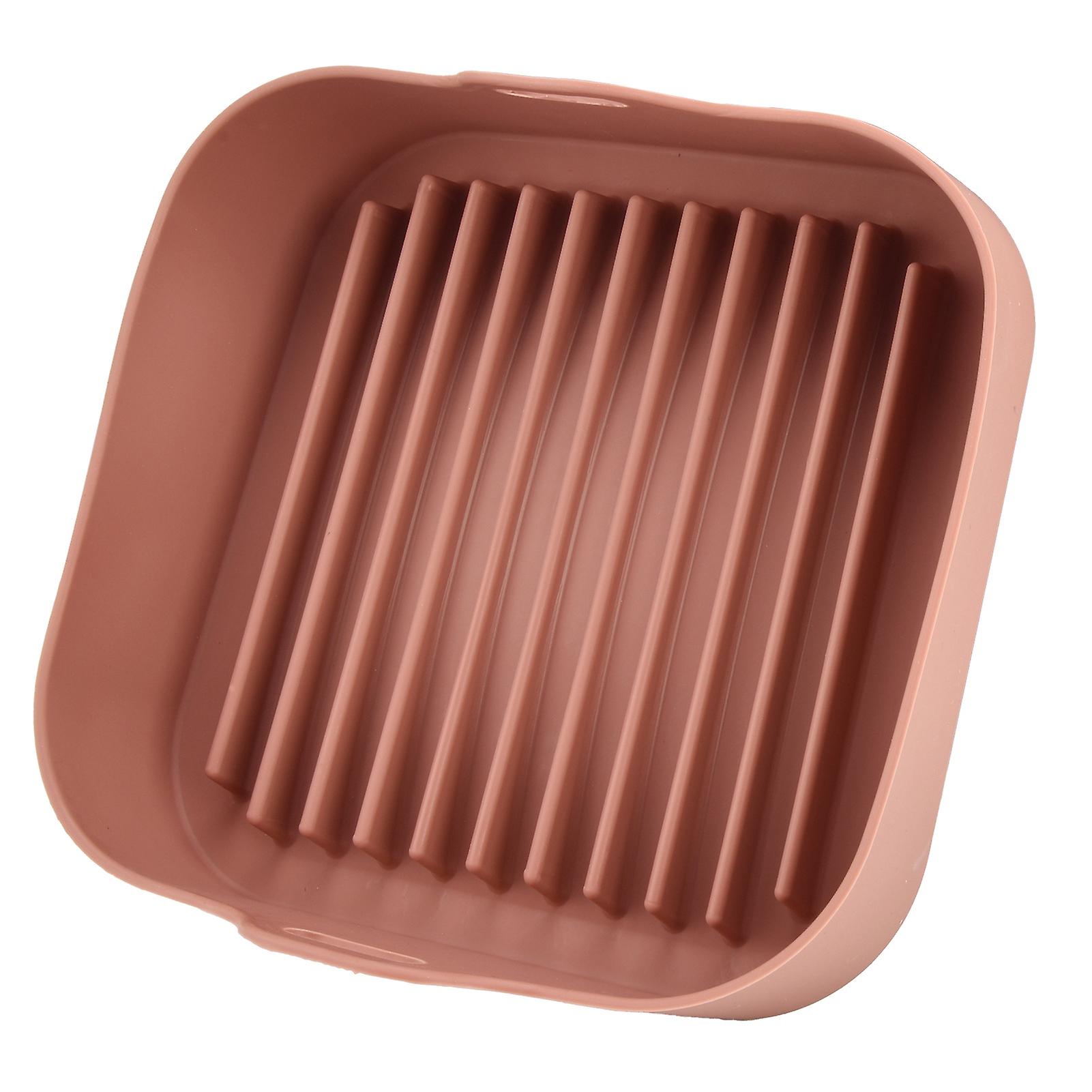 Fryer Silicone Pot Replacement Multifunctional Square Silicone Basket For 10in Fryer Accessoriescoffee