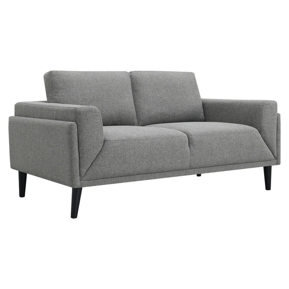 Andrena 2 piece Upholstered Track Arms Sofa Set