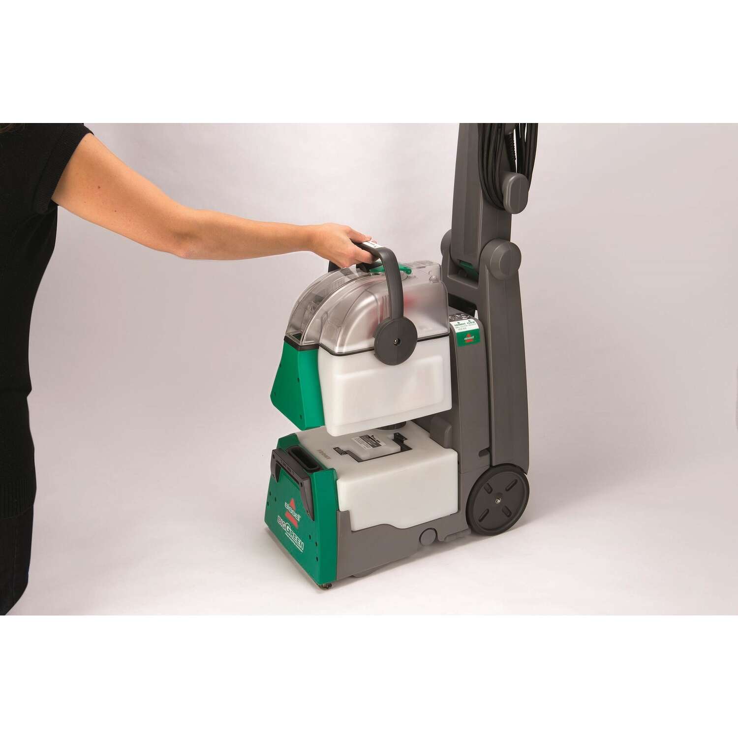 Bissell Big Green Bagless Carpet Cleaner 12 amps Standard Green