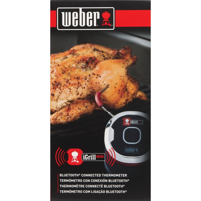 Weber iGrill Mini Bluetooth Thermometer 1.6 In. W. X 1.5 In. H. X 2 In. L.