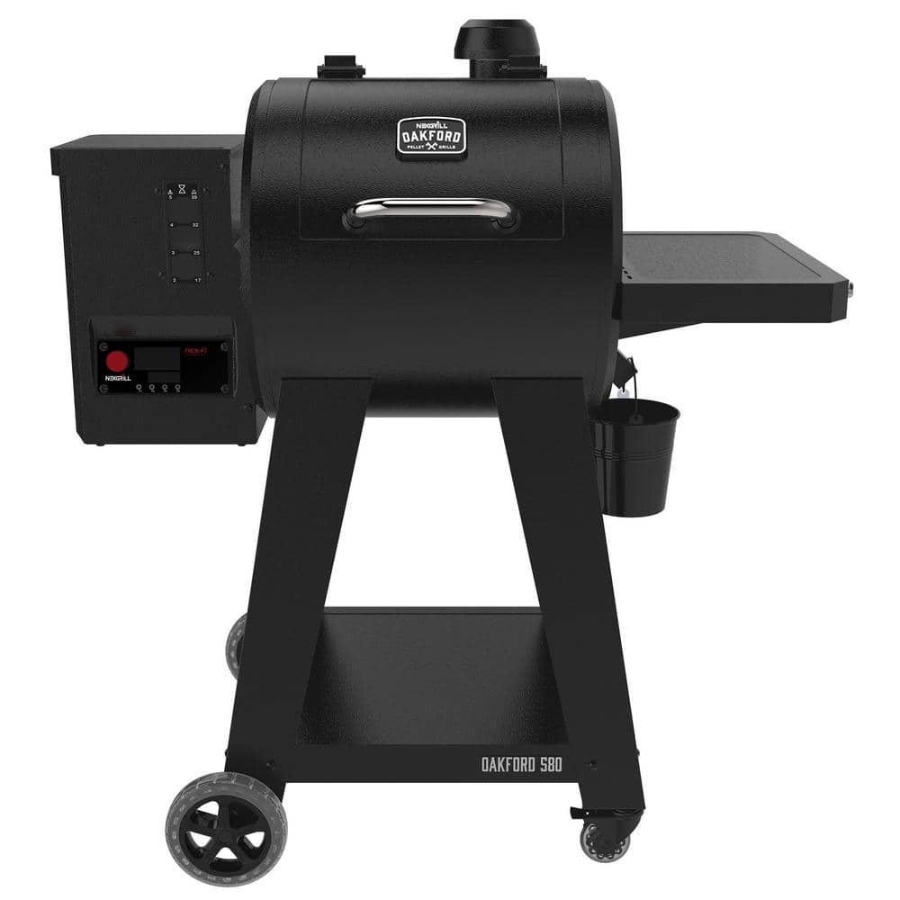 Nexgrill Oakford 580 Wifi Pellet Grill Smoker in Black