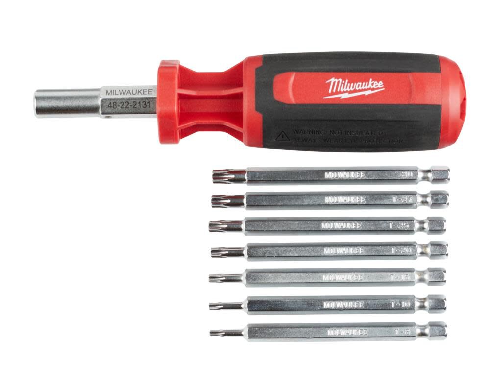 Milwaukee 9-in-1 Torx Drive Multi-Bit Driver 48-22-2133 from Milwaukee