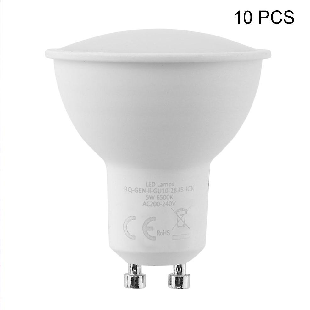 Durable Led Spotlight 2700k 6500k Gu10 Smd Led Lamp 10 Pcs 5w Home Lamp Bulb