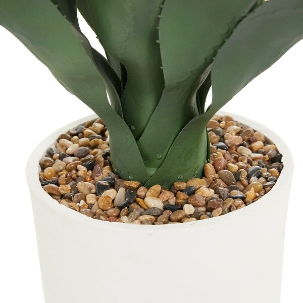 White Polyethylene Modern Artificial Foliage