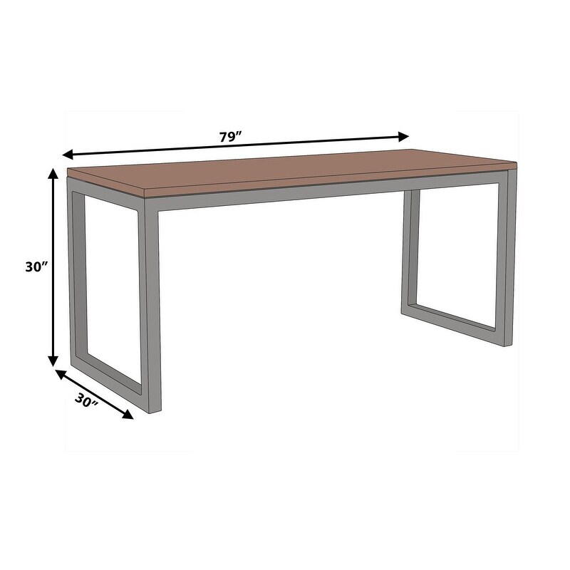 Cordova Dining Table   30 x 79 x 30 Inches