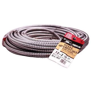 Southwire 122 x 100 ft. Solid CU BXAC (Duraclad) Armored Steel Cable 55274923