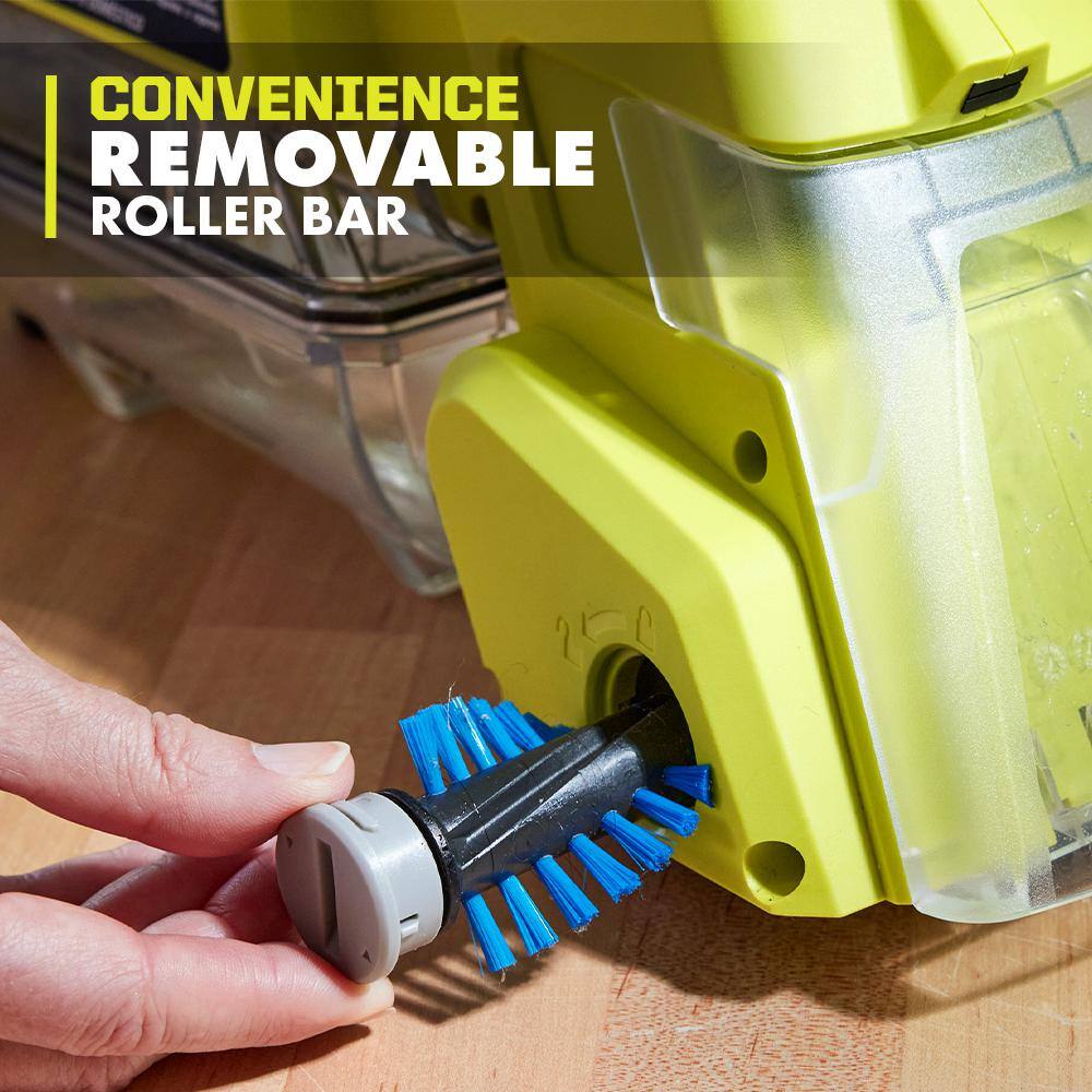 RYOBI ONE+ 18V Cordless SWIFTClean Spot Cleaner (Tool Only) with 32 oz. OXY Cleaning Solution PCL756B-A32S056