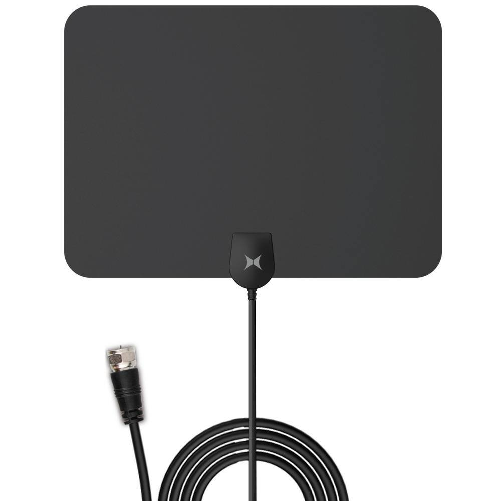 XTREME Digital HDTV Antenna 60 Mile Long Range with 16 ft. Coax Cable XHV1-1058-BLK