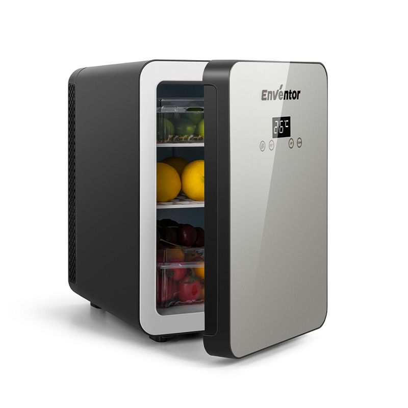 Enventor 10L Portable Mini Fridge for Christmas Gift， Skincare， Beverage， Home， Office and Car