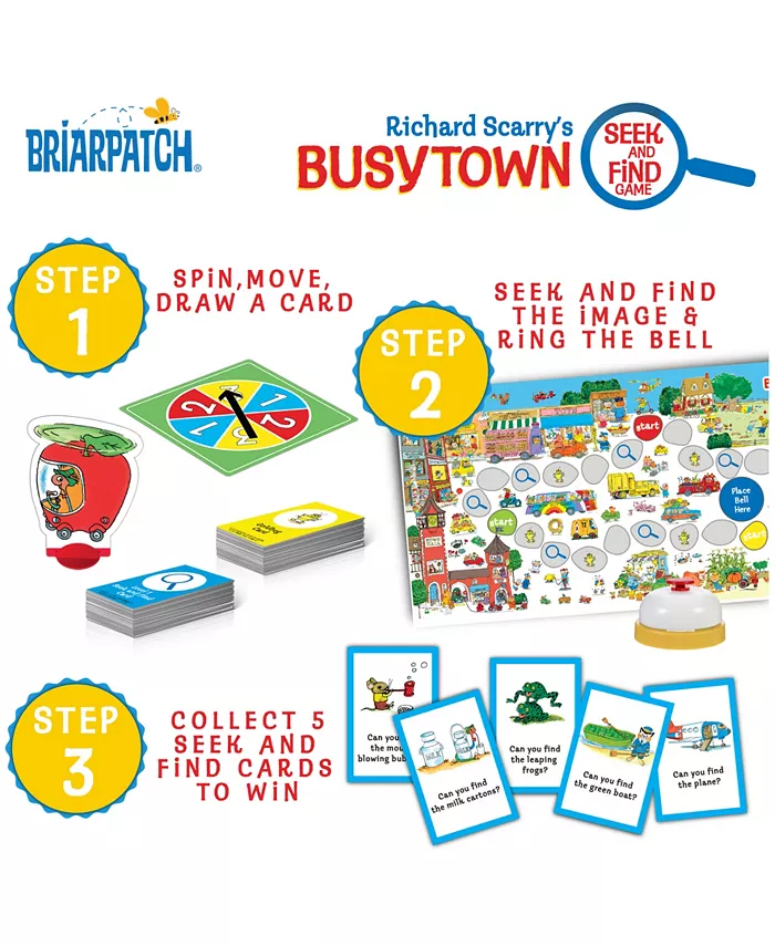 Areyougame Briarpatch Richard Scarrys Busytown Seek and Find Game