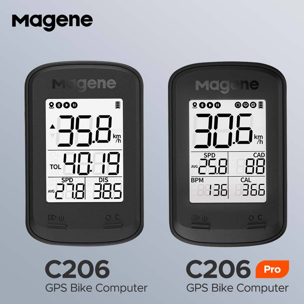 Magene C206 Pro GPS Bike Computer Wireless Cycling Bicycle Speedometer Bluetooth ANT Ciclismo Power Meter For MTB Bike Road