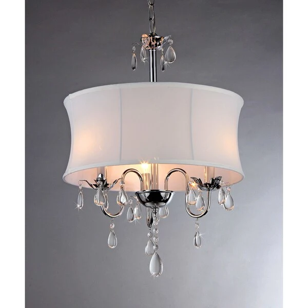 Paris 3-lights Crystal Chandelier
