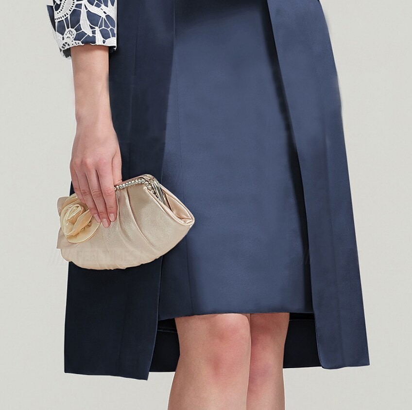 Women's Dress Set Floral Layered Print Two Piece Dress