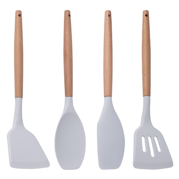 12-Piece Silicone Kitchen Utensils Set