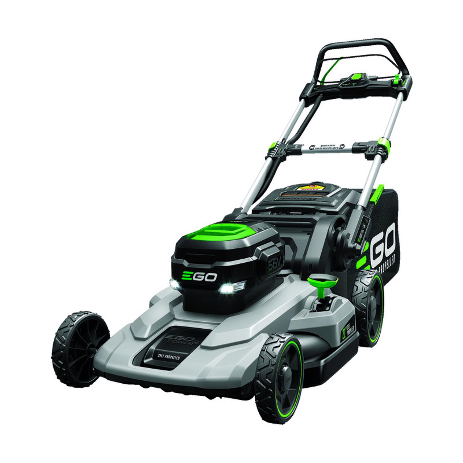 EGO Power+ LM2102SP 21 in. 56 V Battery Self-Propelled Lawn Mower Kit (Battery \u0026 Charger) W/ 7.5 AH BATTERY