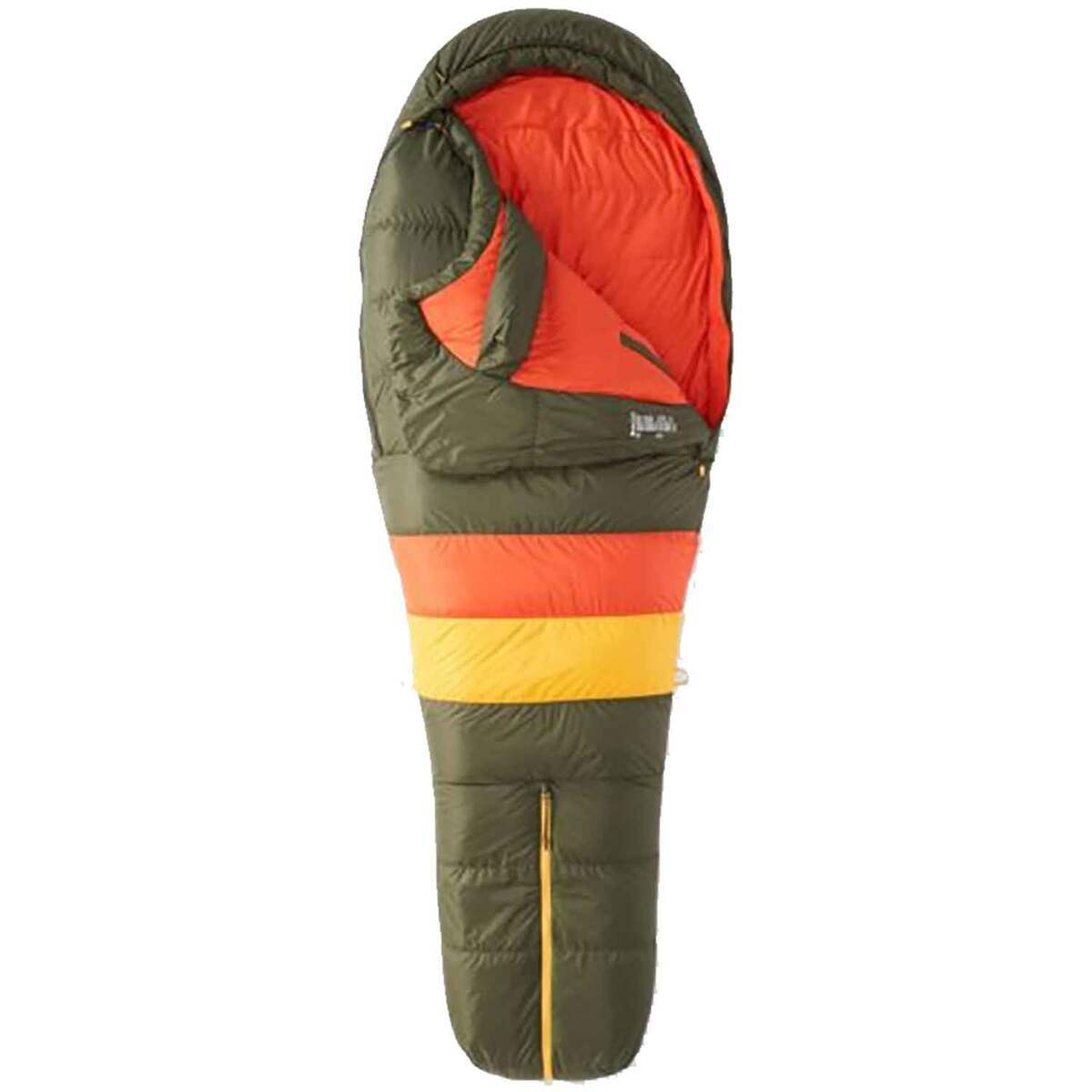 Marmot Never Winter 30 Degree Long Mummy Sleeping Bag  Nori