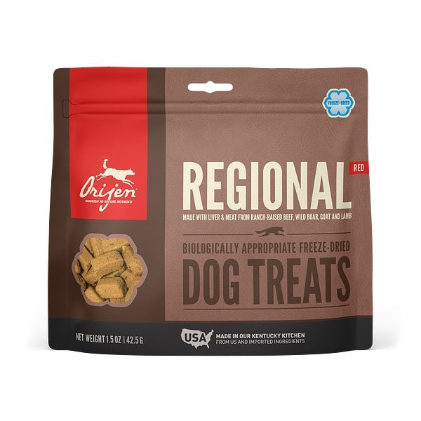 Freeze Dried Regional Red Dog Treats;