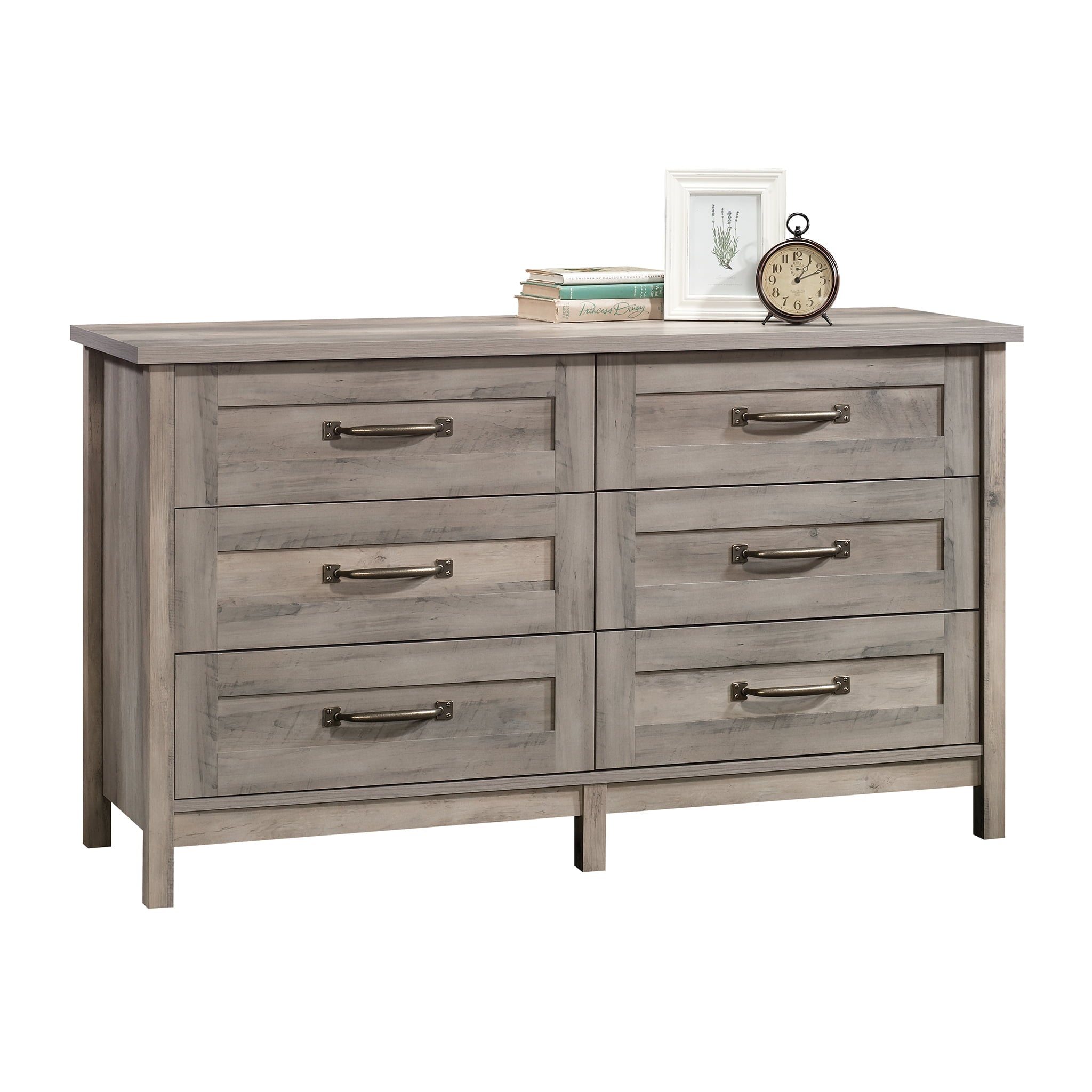 Better Homes & Gardens Modern Farmhouse 6 - Drawer Dresser, Rustic Gray Finish