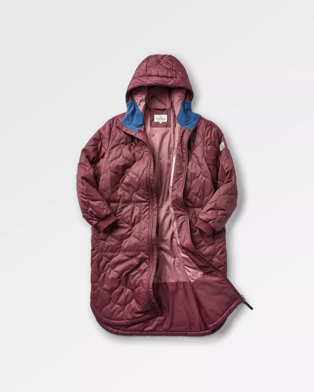 Flora 2.0 Long Recycled Insulated Parka - Wine