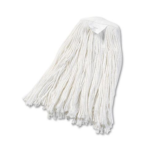 Boardwalk Cut-End Wet Mop Head | Rayon， No. 20， White， 12