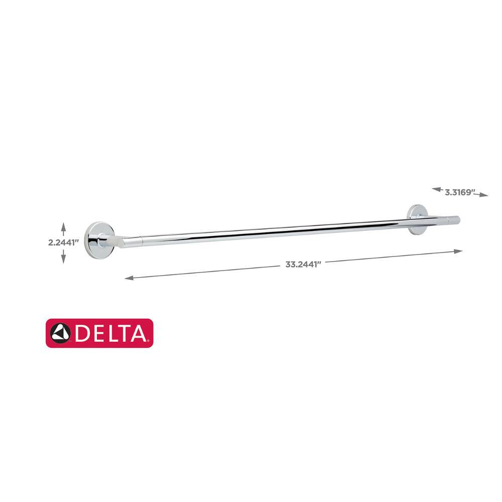 Delta Trinsic 30 in. Towel Bar in Chrome 75930