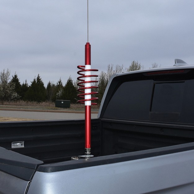 Tram Wc 6 2 000 watt Wildcat Trucker Cb Antenna With 6 in Anodized Aluminum Shaft With Extremely Low Swr And Long distance Transmit receive