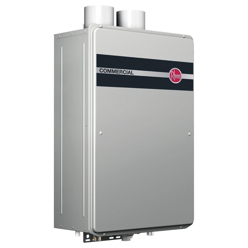 Rheem Commercial 9.5 GPM Natural Gas High Efficiency Indoor Tankless Water Heater RTGH-C95DVLN