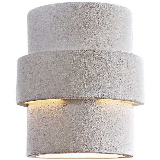 High White Ceramic Pocket Wall Sconce