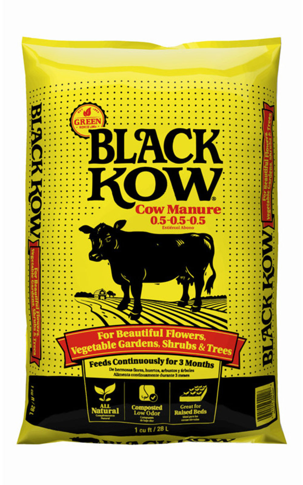 BLACK KOW MANURE 1CF