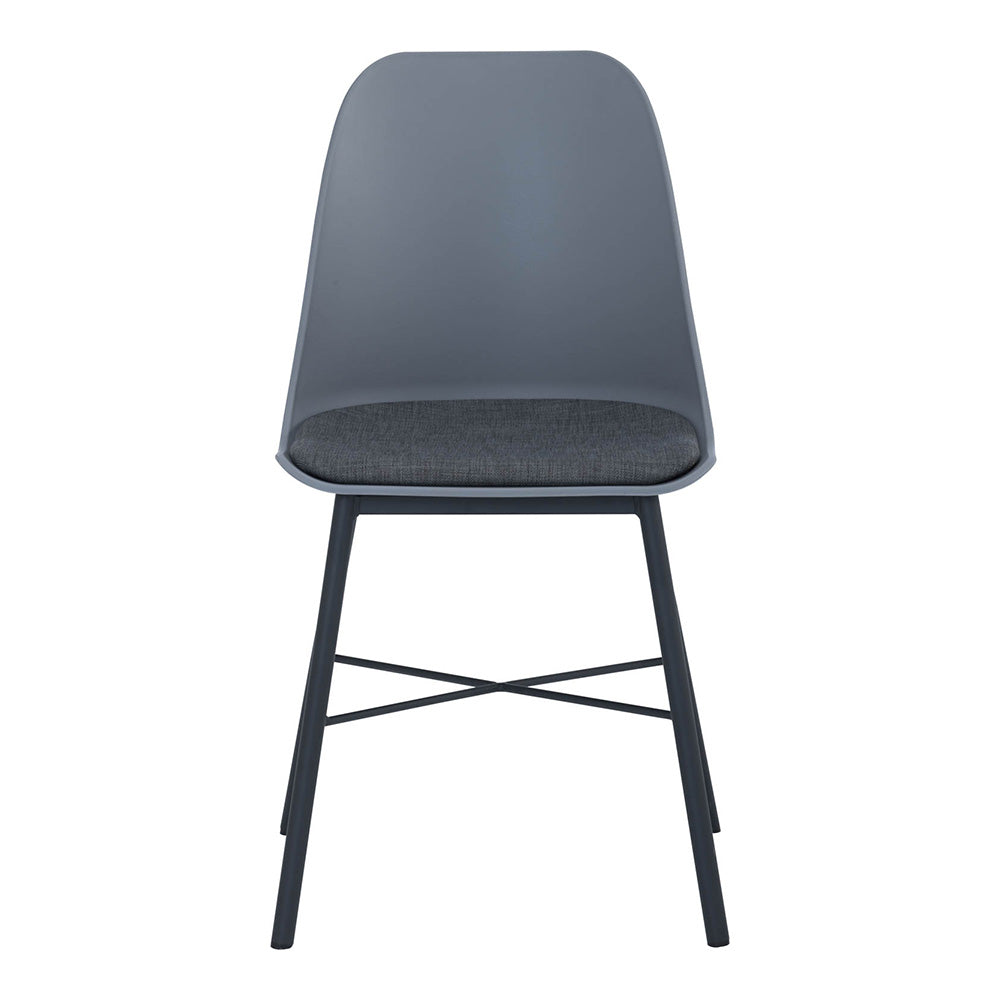 LAXMI Dining Chair - Grey & Black