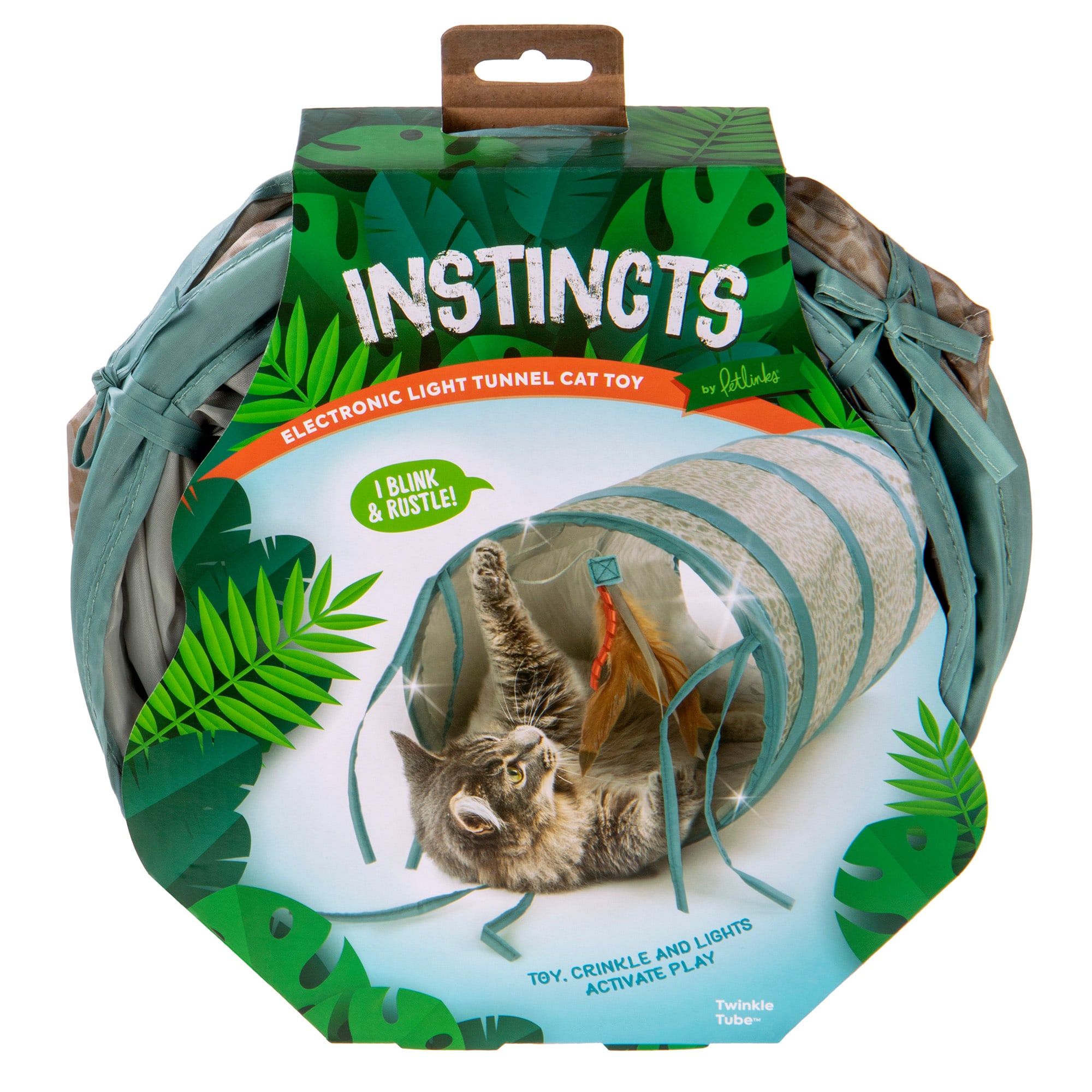 Petlinks Instincts Twinkle Tube Cat Toy， Small