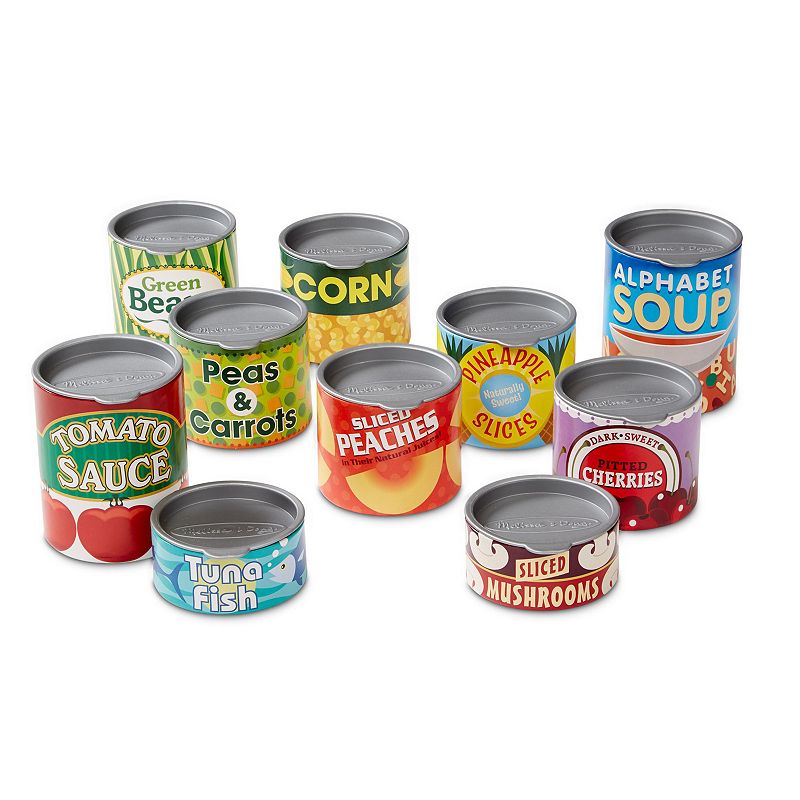 Melissa and Doug Let's Play House Grocery Cans