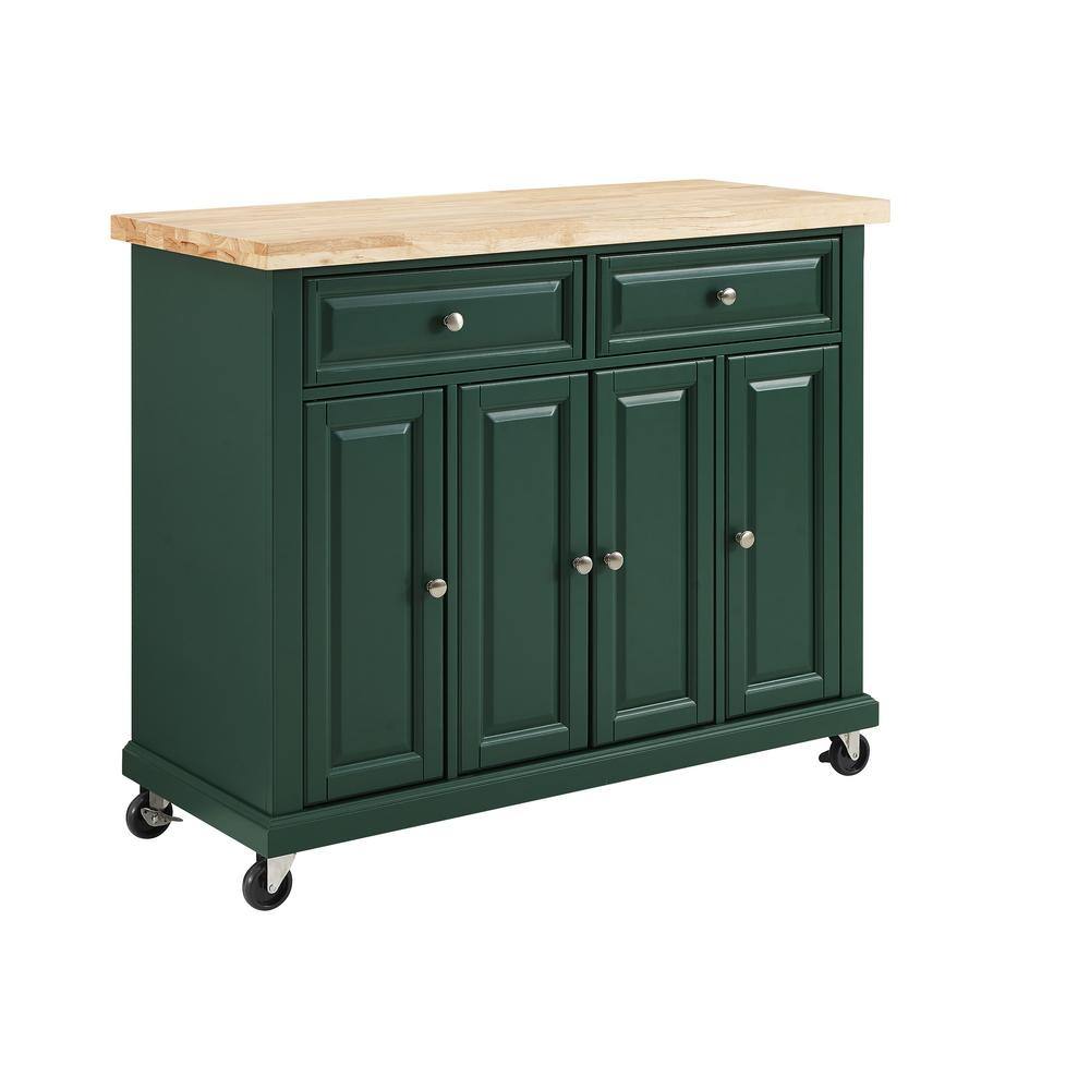 CROSLEY FURNITURE Madison Emerald Green Kitchen Island CF3021-EM