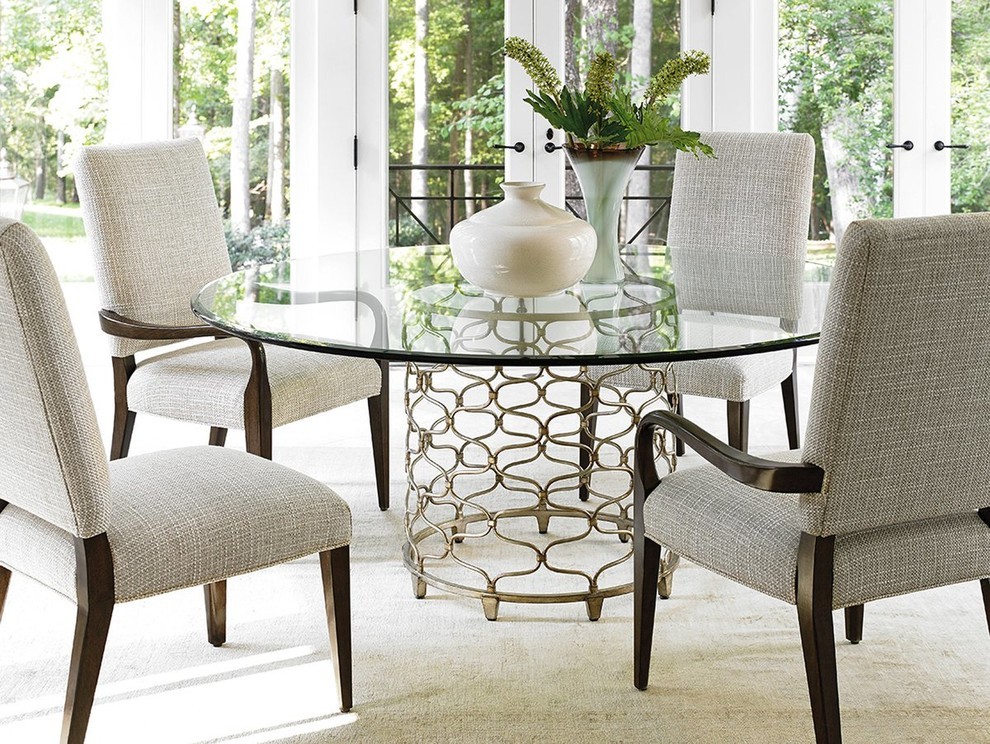 Lexington Laurel Canyon Sierra Side Chairs  Rich Mocha  Set of 2   Transitional   Dining Chairs   by Emma Mason  Houzz