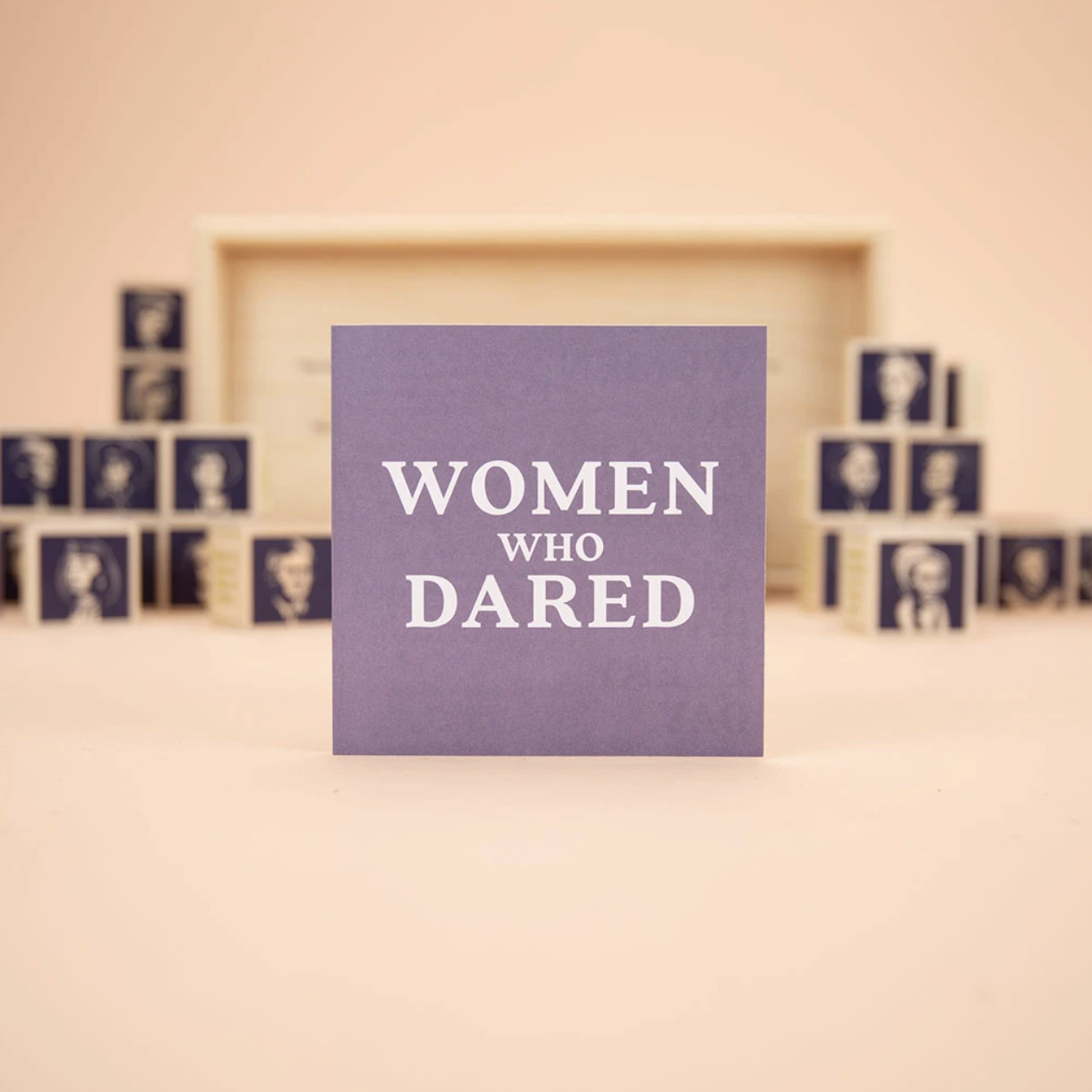 Women Who Dared Wooden Blocks by Uncle Goose