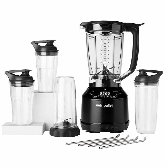 Nutribullet Smart Touch Blender Combo with Single-Serve Cups