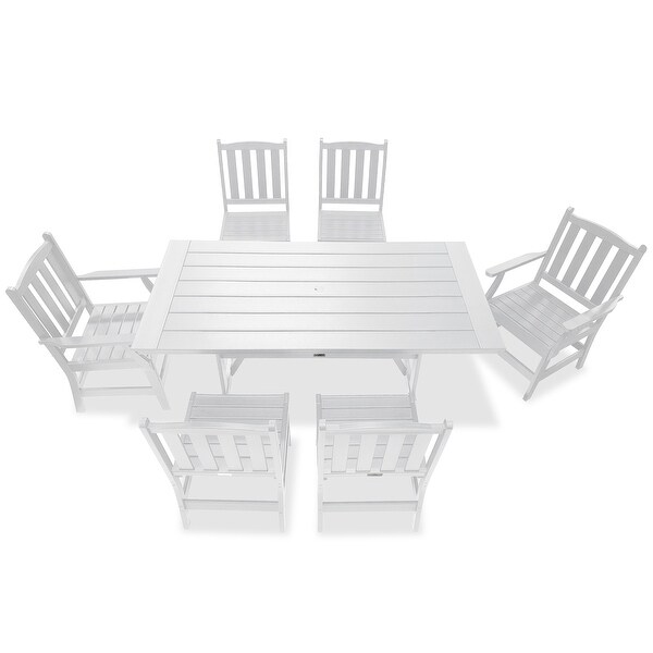 LuXeo Tuscany HDPE Dining 7Piece Set