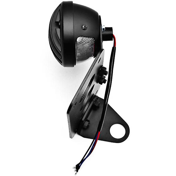 Black Axle Mount Taillight Horizontal Vertical Compatible with Harley Davidson Sport Tour Glide FXRT