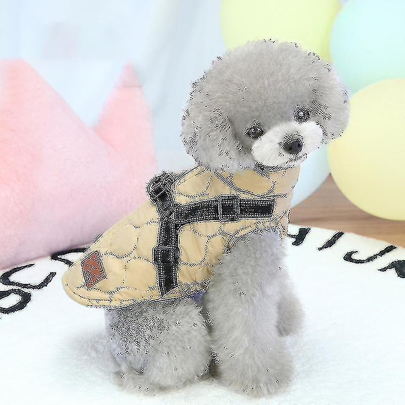 Small Dogs Harness Vest Clothes Puppy Clothing Winter Dog Jacket Coat