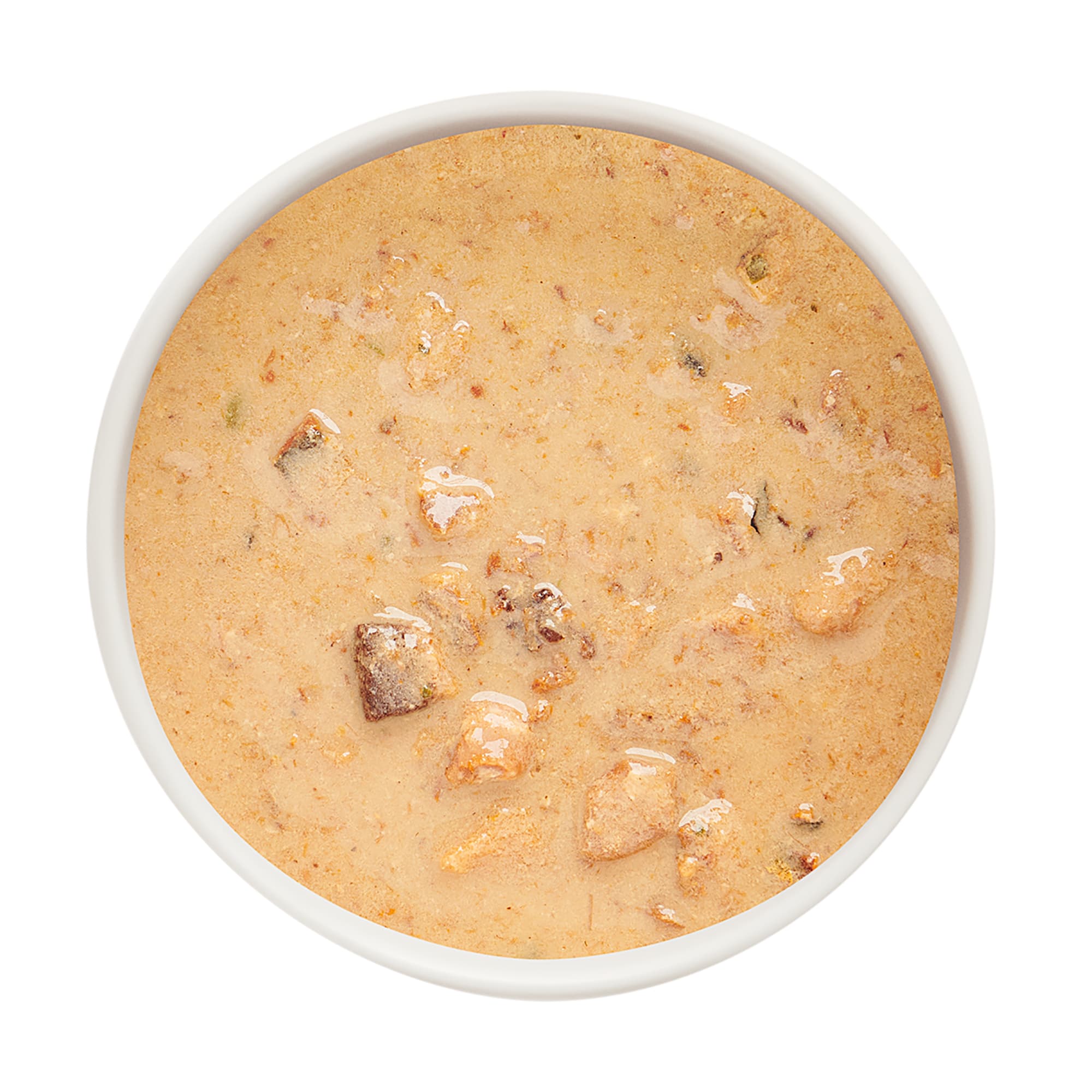 MADE BY NACHO Grain-Free Sustainably Caught Diced Tuna amp; Cod Recipe with Bone Broth Cat Food， 2.5 oz.